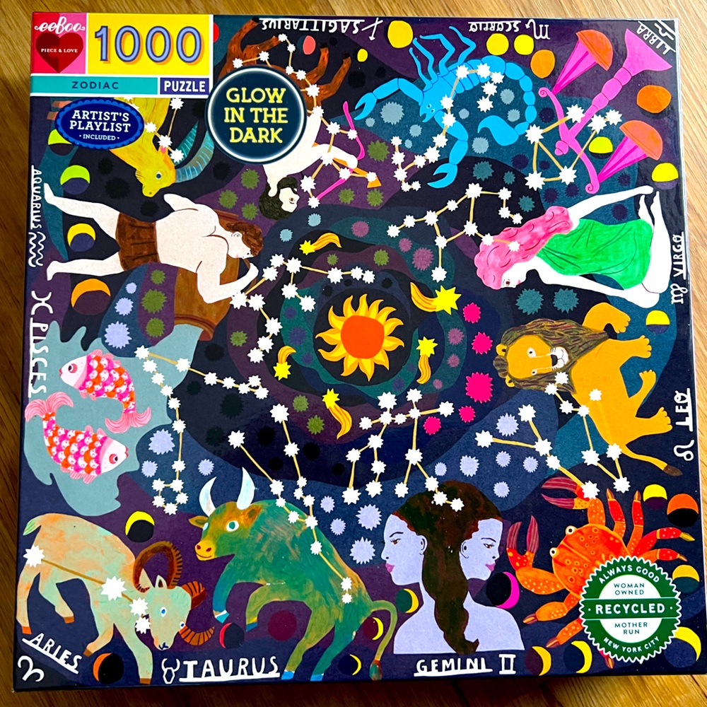 1000 piece Zodiac Puzzle